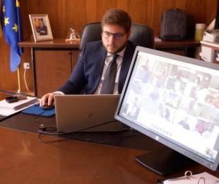 El consejero de Fomento, Nacho Hernando