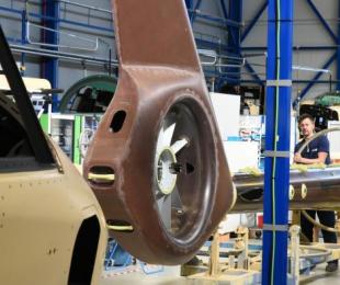 Instalación del hub logístico de Airbus Helicopters