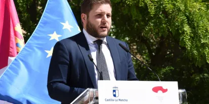 Hernando hablando en Cuenca