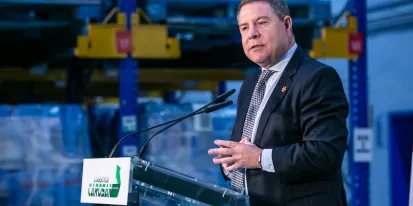 discurso ante un atril