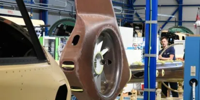 Instalación del hub logístico de Airbus Helicopters