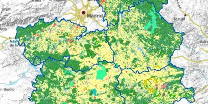 Mapa de Castilla-La Mancha