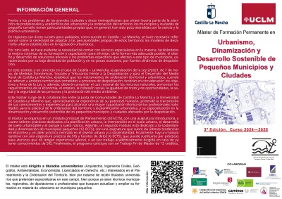 3 edicion master urbanismo
